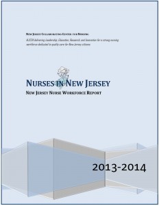 New Jersey Nurse Workforce Report 2013-2014 Cover