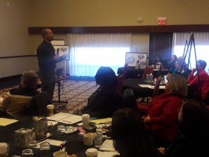 Bob Atkins of NJHI presents on the role of school nurses within the wider communities, beyond the walls of their schools.